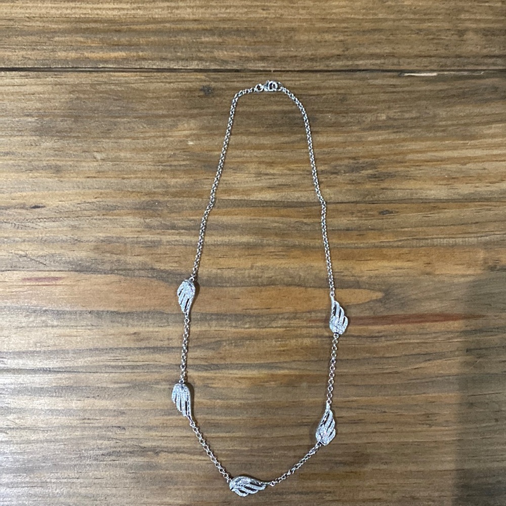 Angel wing necklace